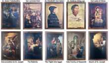 Saint paintings