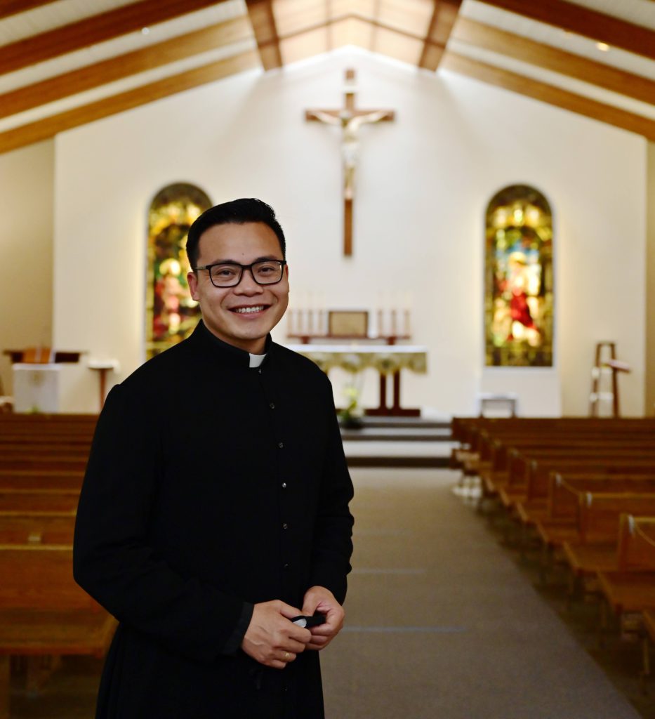Father Anthony at Saint Joseph