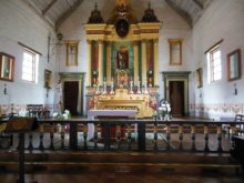 picture of Mission san Jose interior