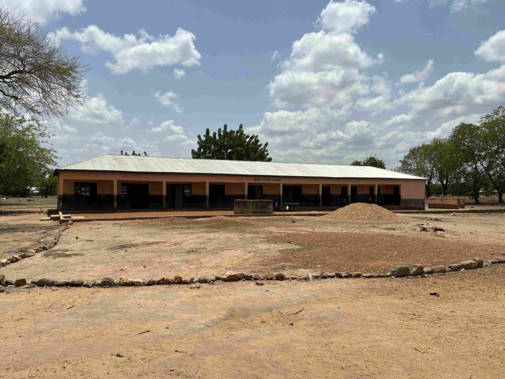 Parish school addition in Ghana