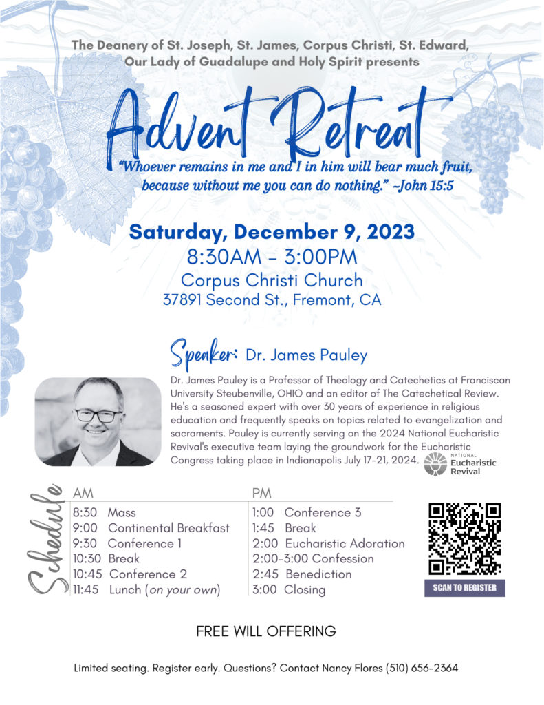 2023 Advent Retreat