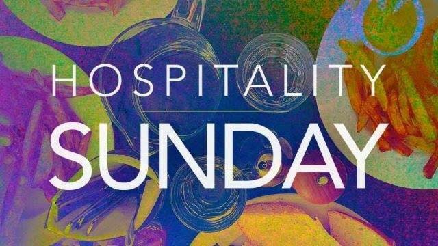 Hospitality Sunday