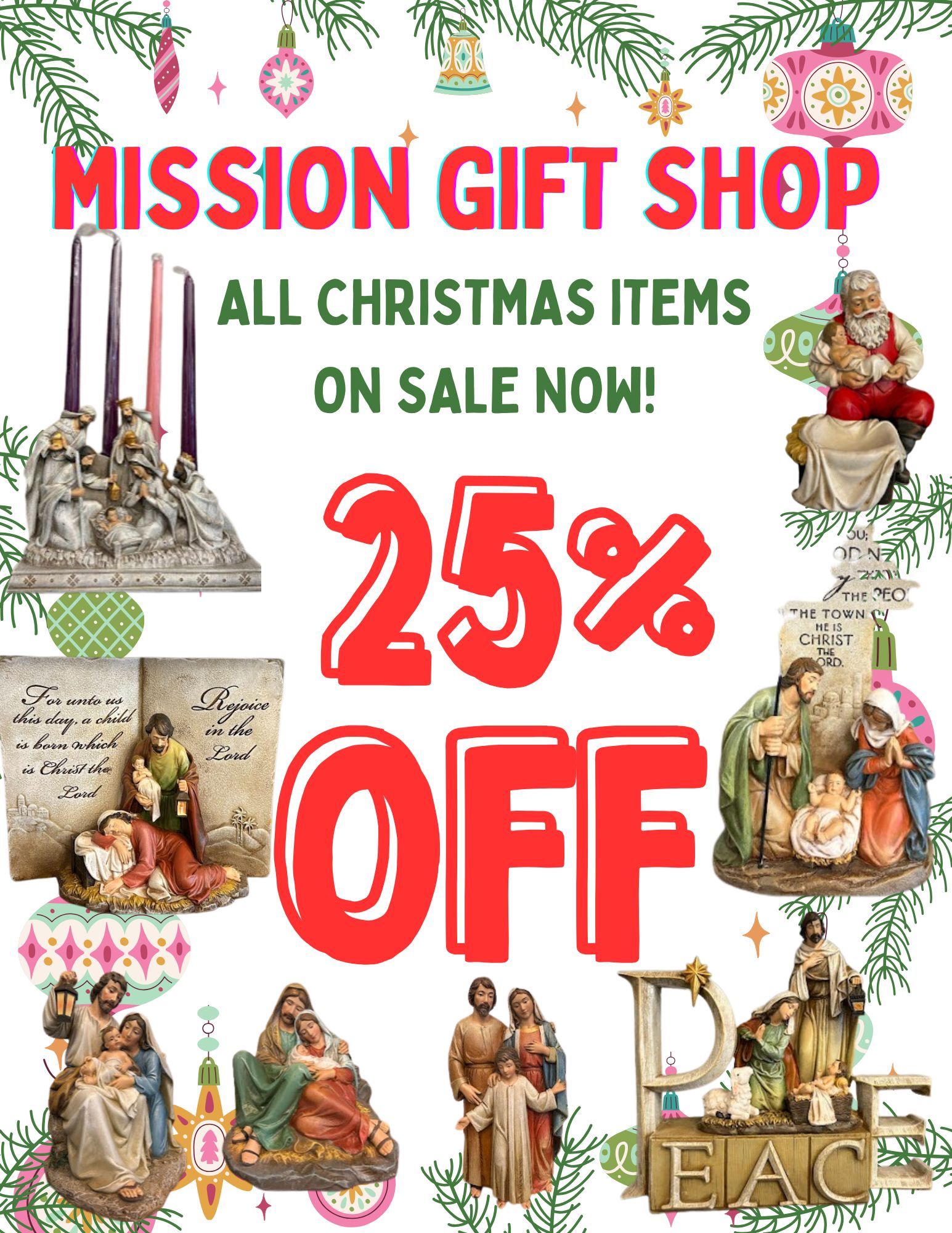 Gift Shop Holiday Sale!