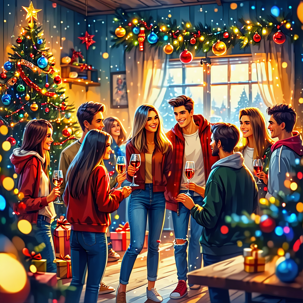 Young Adult Group Christmas Party